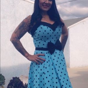 Rockabilly pinup style dress